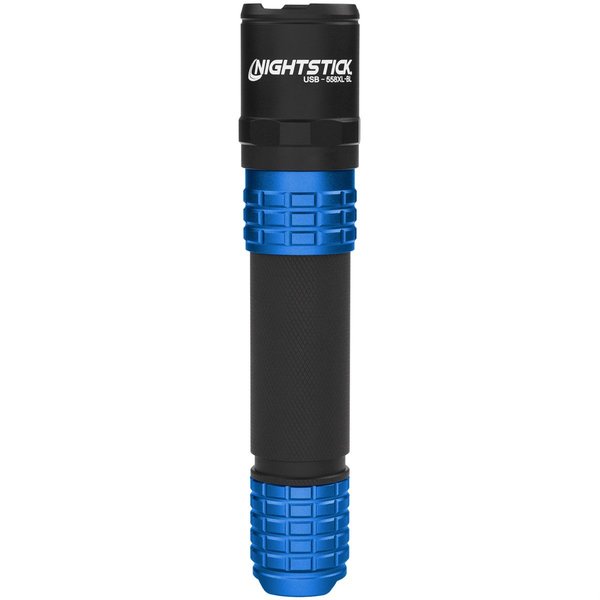 Bayco USB Flashlight wHolster  Blue BAYUSB-558XL-BL